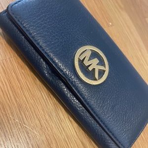 Michael Kors Navy Wallet